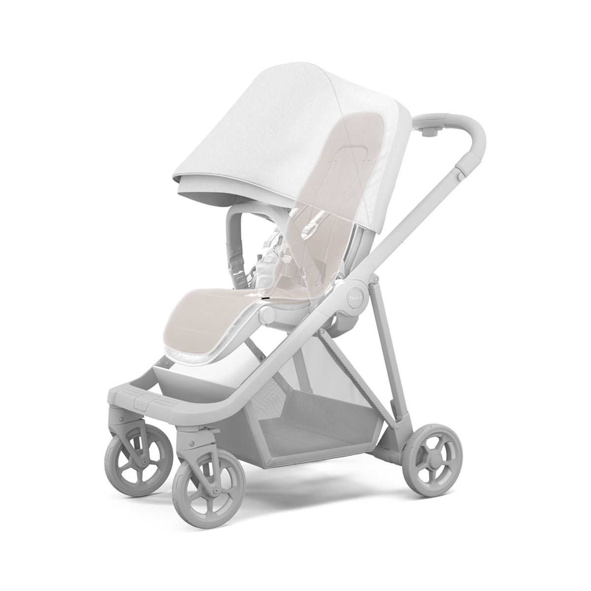 Husa Thule Summer Soft Gray pentru scaun carucior copii
