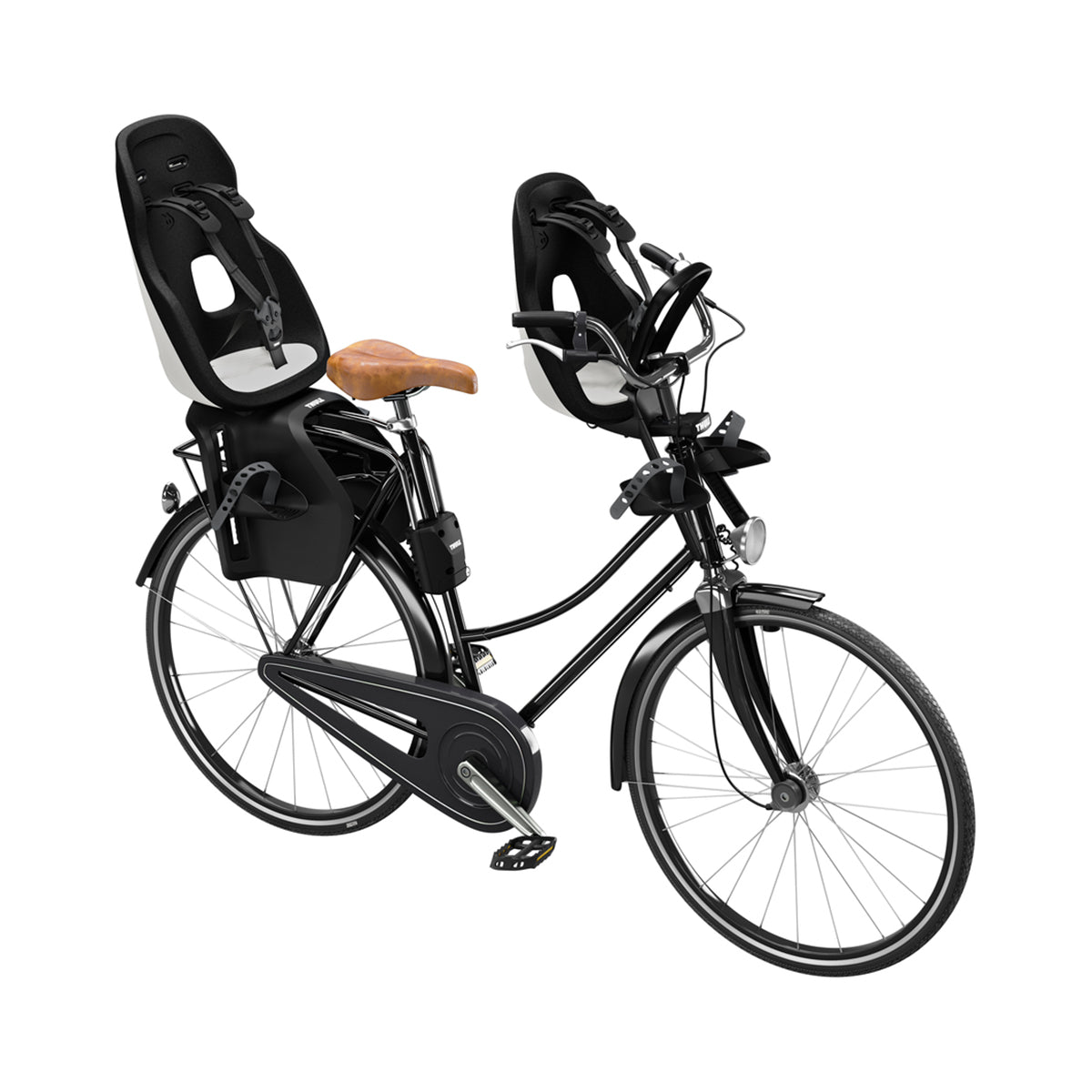 Scaun pentru copii, cu montare pe bicicleta in fata - Thule Yepp Nexxt 2 Mini Snow White