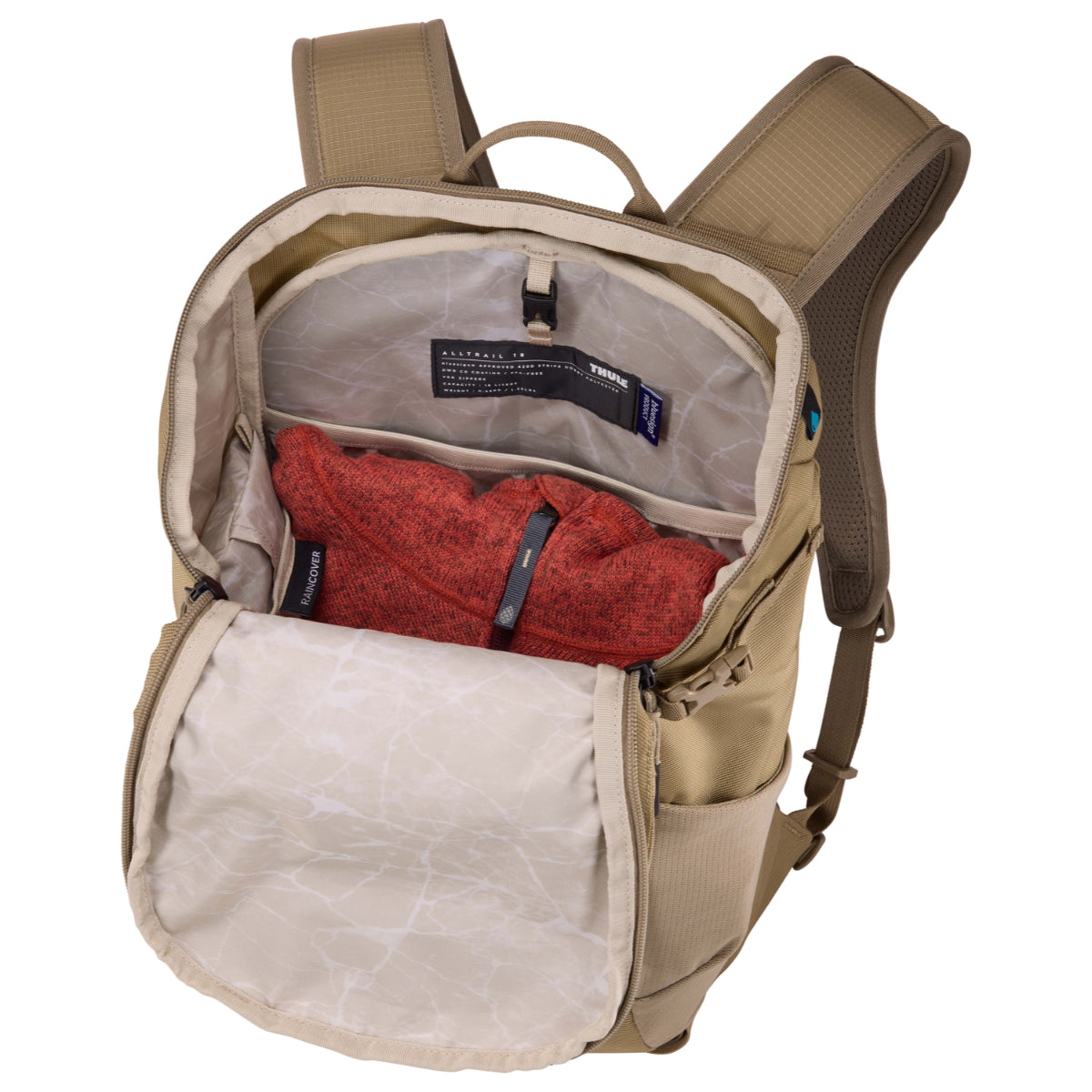 Rucsac cu husa protectie Thule AllTrail 18L, Faded Khaki