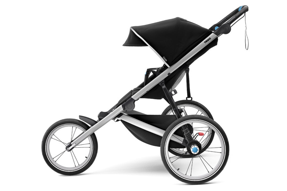 Carucior Thule Glide 2 Single Aluminium/Jet Black (model 2020)