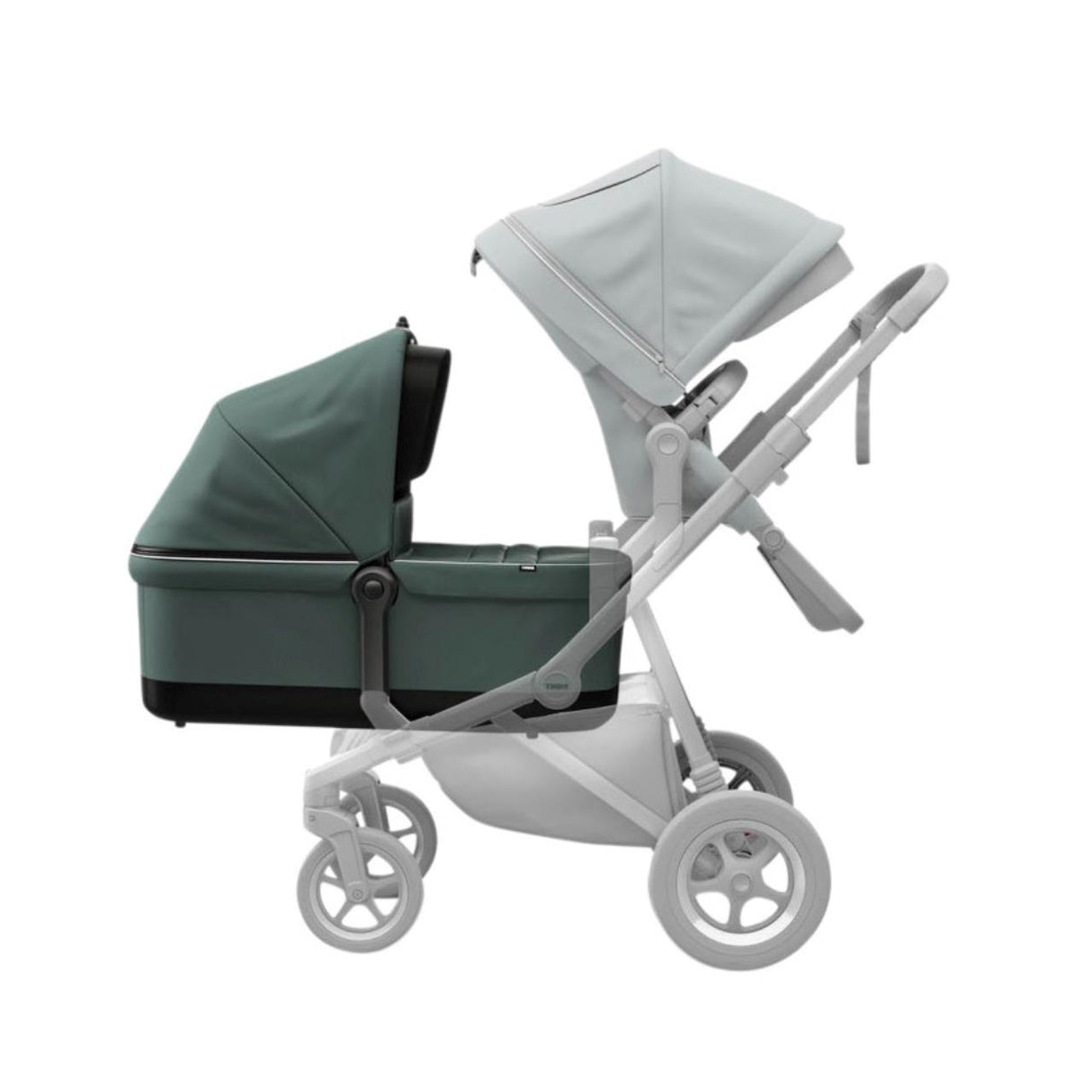 Landou, Thule, Sleek Bassinet, pentru caruciorul Thule Sleek Mallard Green