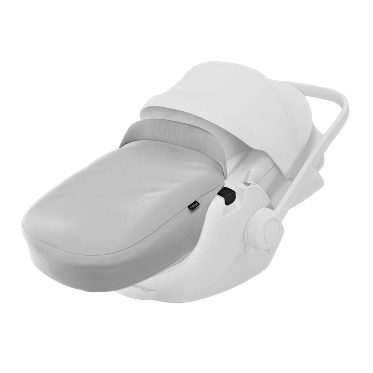Thule Car Seat Boot Cover - Husa protectie picioruse pentru scaun auto Thule Maple, Light grey