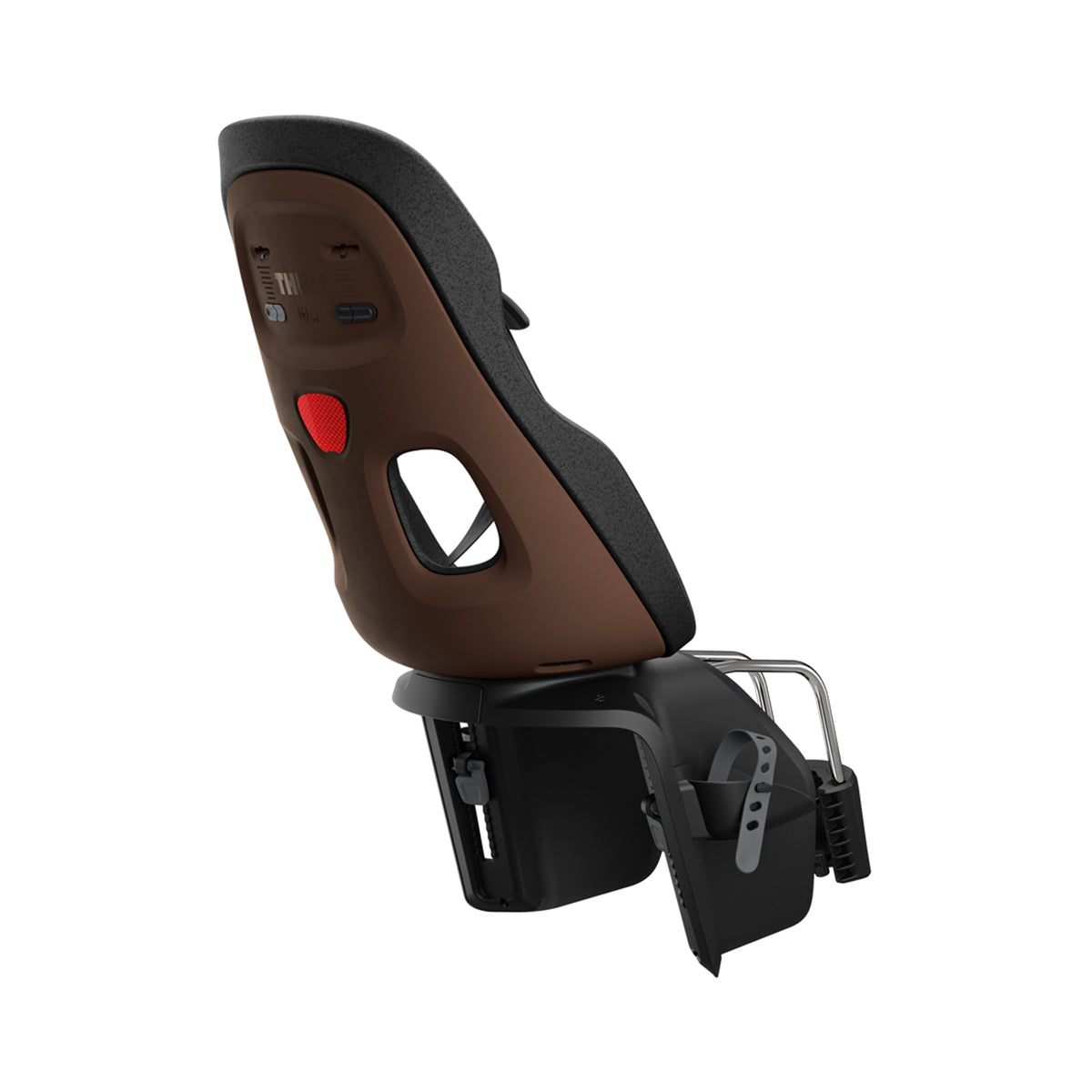 Scaun pentru copii, cu montare pe bicicleta in spate - Thule Yepp Nexxt 2 Maxi Frame mounted, Chocolate Brown