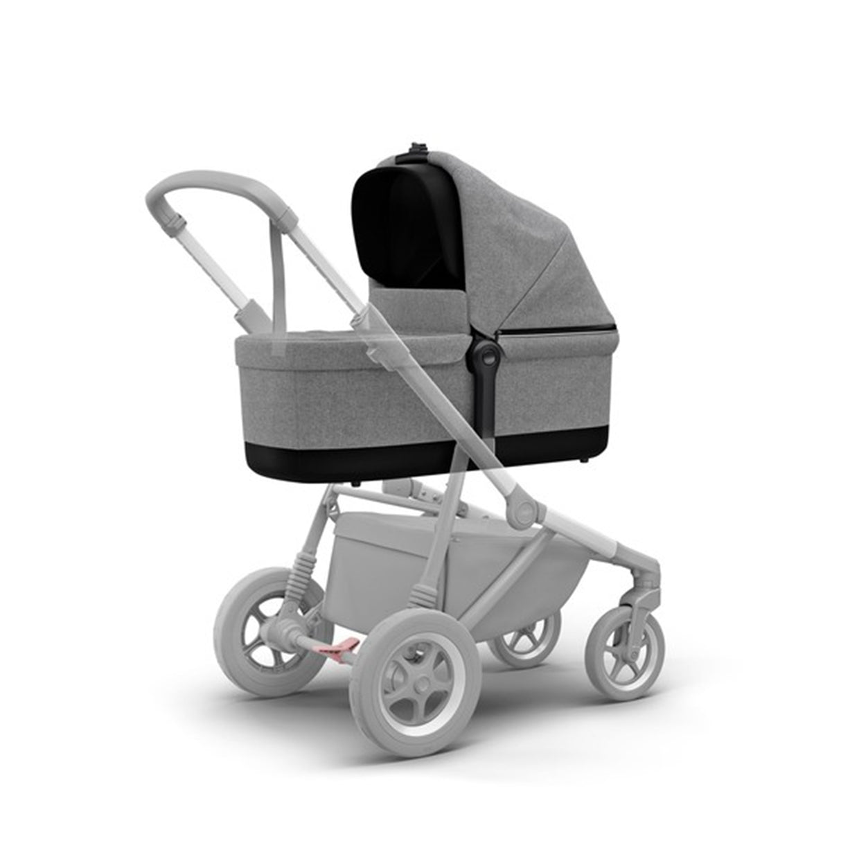 Landou, Thule, Sleek Bassinet, pentru caruciorul Thule Sleek Grey Melange