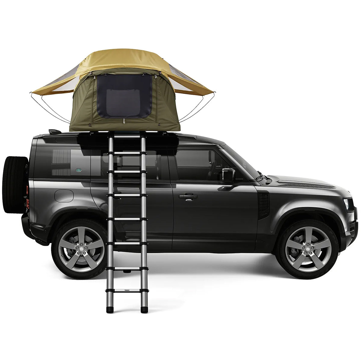 Cort auto cu prindere pe plafon, Thule, Approach M, pentru 2-3 persoane, Fennel Tan