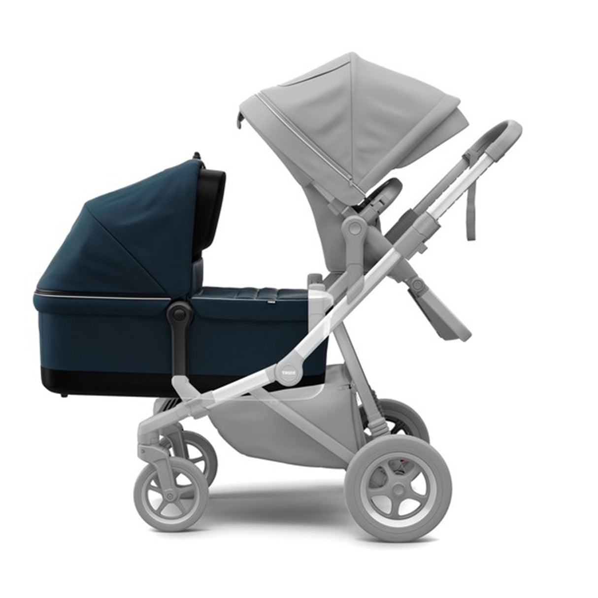 Landou, Thule, Sleek Bassinet, pentru caruciorul Thule Sleek Navy Blue