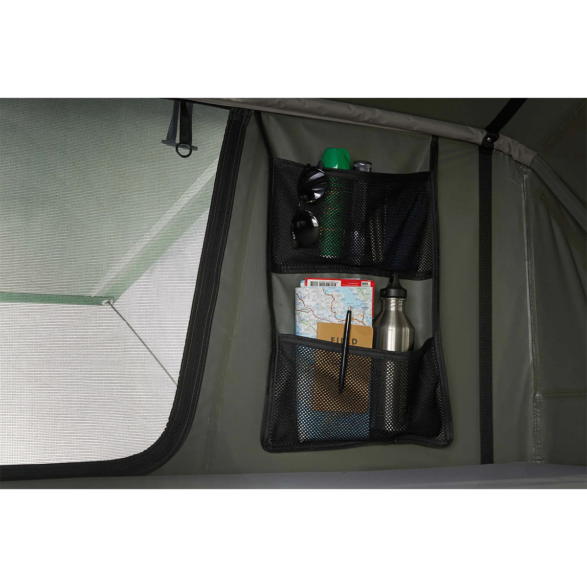 Cort auto cu prindere pe plafon, Thule, Foothill, 2 persoane, Agave Green