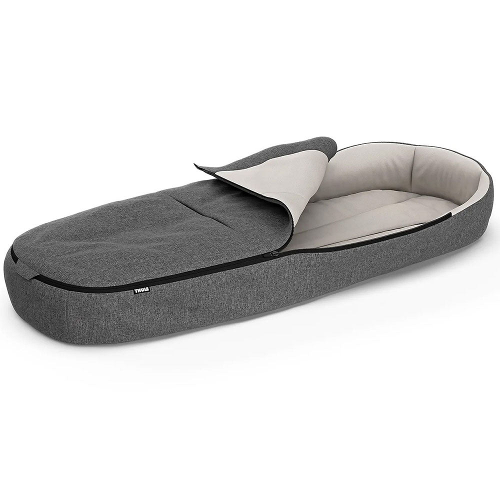 Thule Footmuff - Sac de dormit pentru copil, Grey Melange
