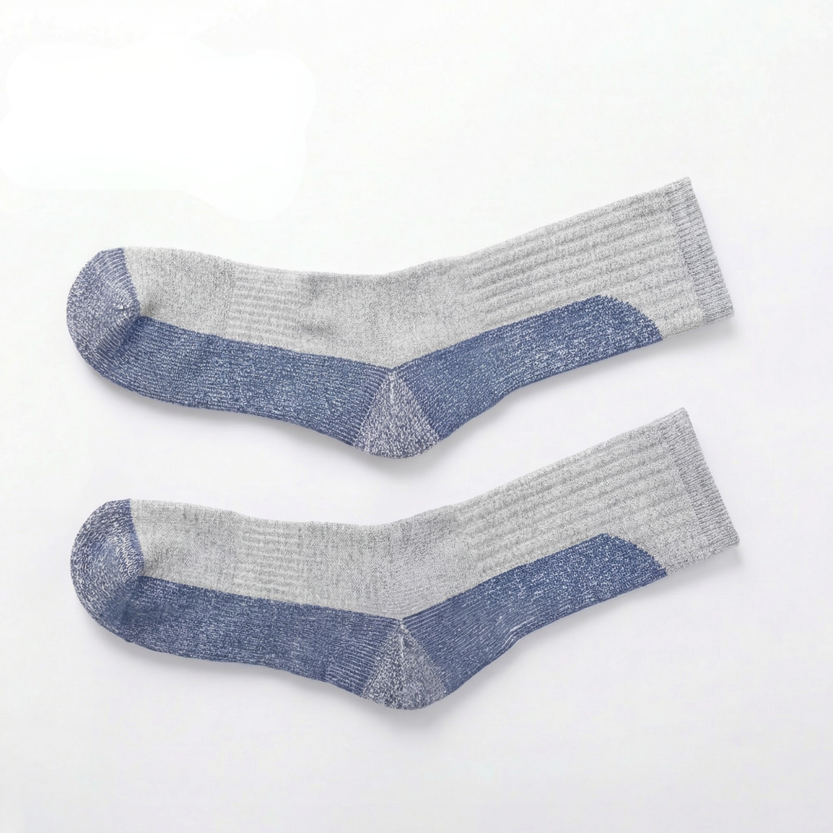 Sosete Hiking din Lana Merino 74.4% – Termoreglare Naturala, Respirabile, Anti-Miros, Intarite cu Nylon, Unisex, Verde,maime M (35 - 38)