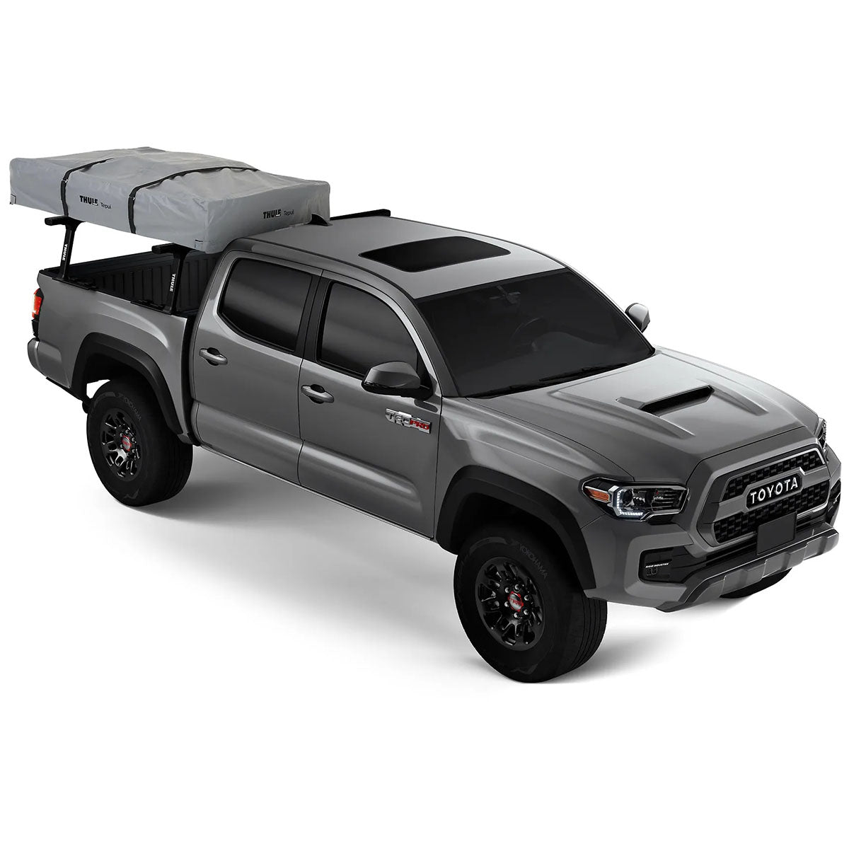 Cort auto cu prindere pe plafon, Thule, Autana, 4 persoane, cu anexa inclusa, Haze Gray