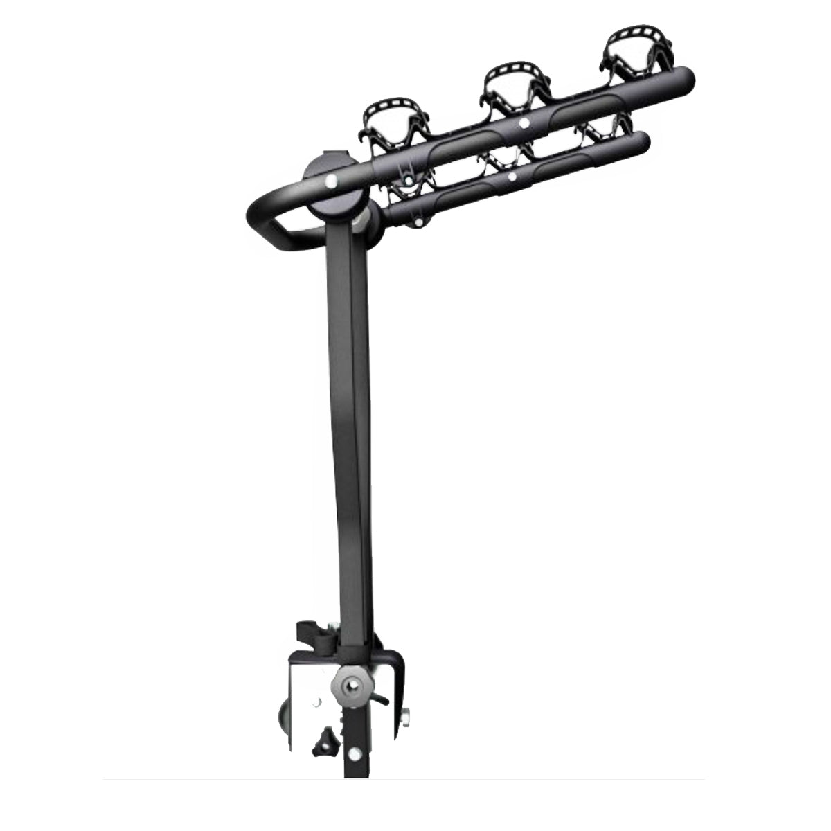 Suport 3 biciclete Peruzzo Arezzo 667/3N cu prindere pe carligul de remorcare, Negru