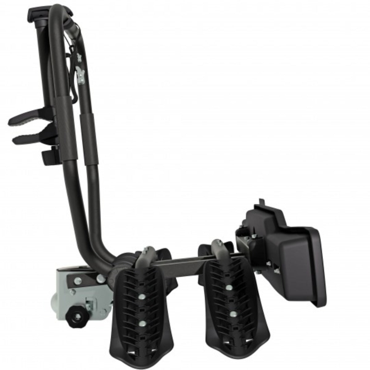 Suport 2 biciclete Peruzzo Siena 669N cu prindere pe carligul de remorcare, Negru