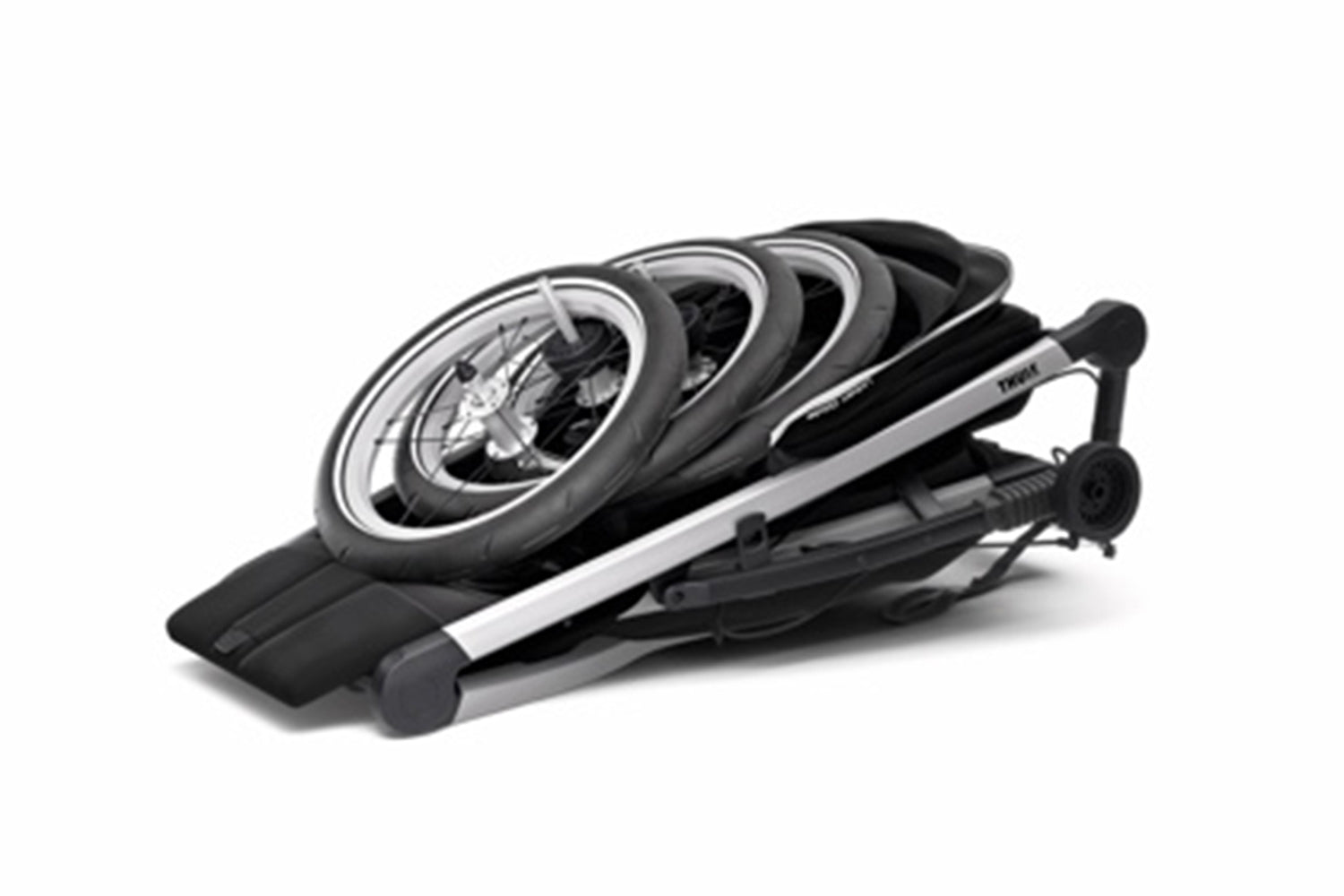 Carucior Thule Glide 2 Single Aluminium/Jet Black (model 2020)