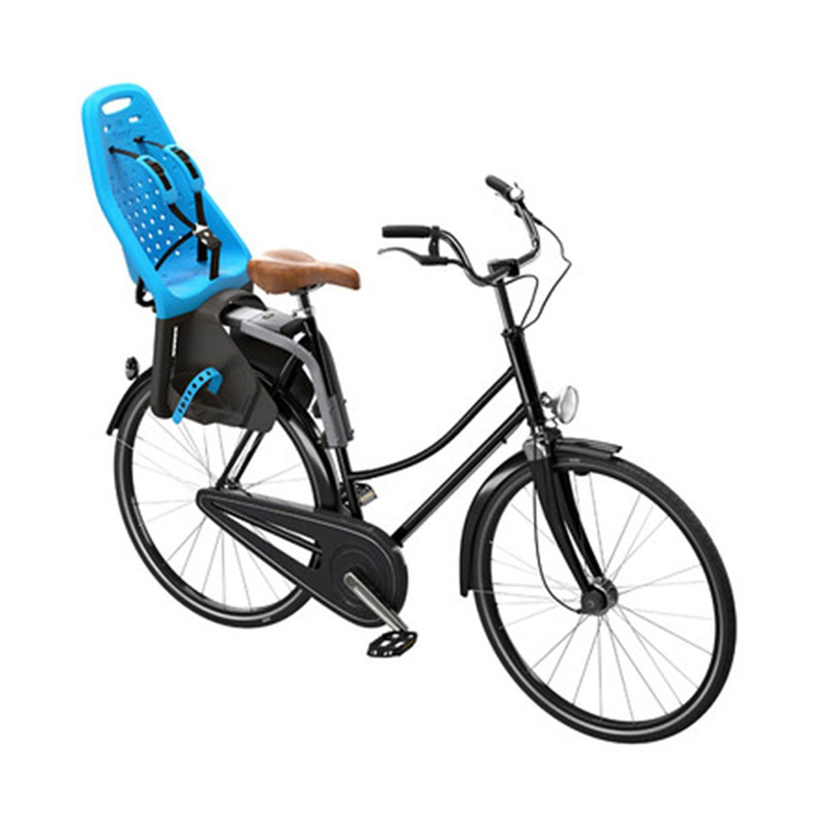 Scaun pentru copii, cu montare pe bicicleta in spate - Thule Yepp Maxi Frame mounted, Blue