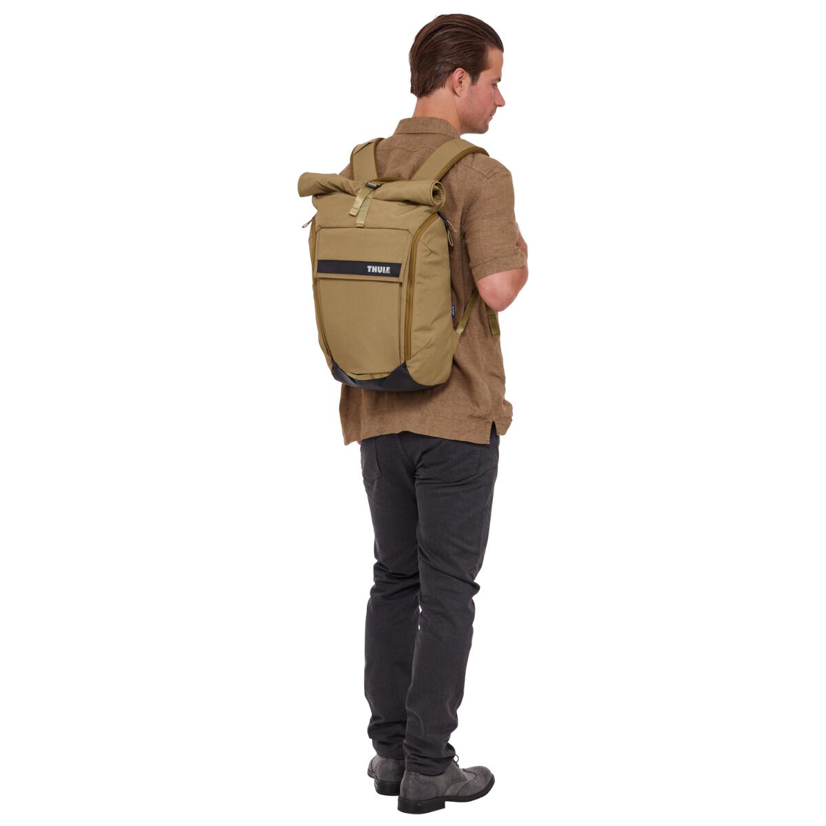Rucsac urban cu compartiment laptop, Thule, Paramount, 24L, Nutria