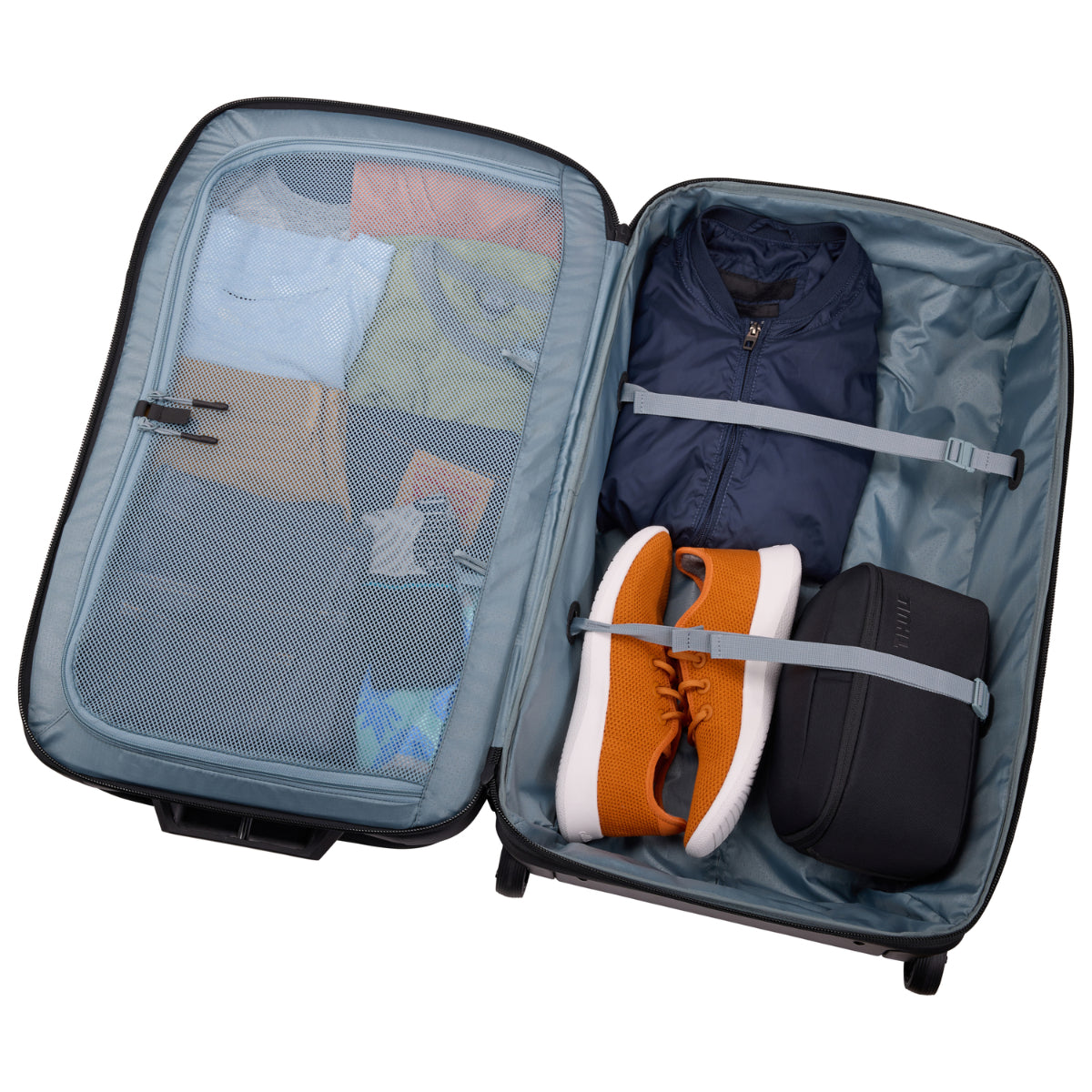 Geanta voiaj, Thule, Subterra Wheeled Duffel, 70 cm, 90L, Negru