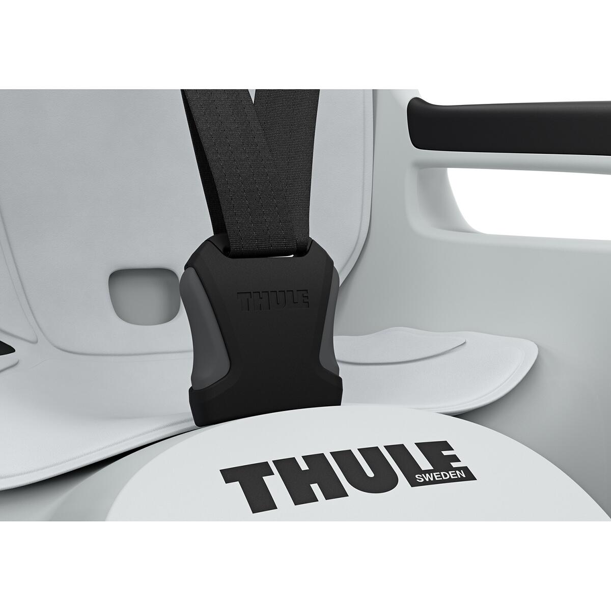 Scaun pentru copii, cu montare pe bicicleta in spate - Thule RideAlong 2, Light Grey