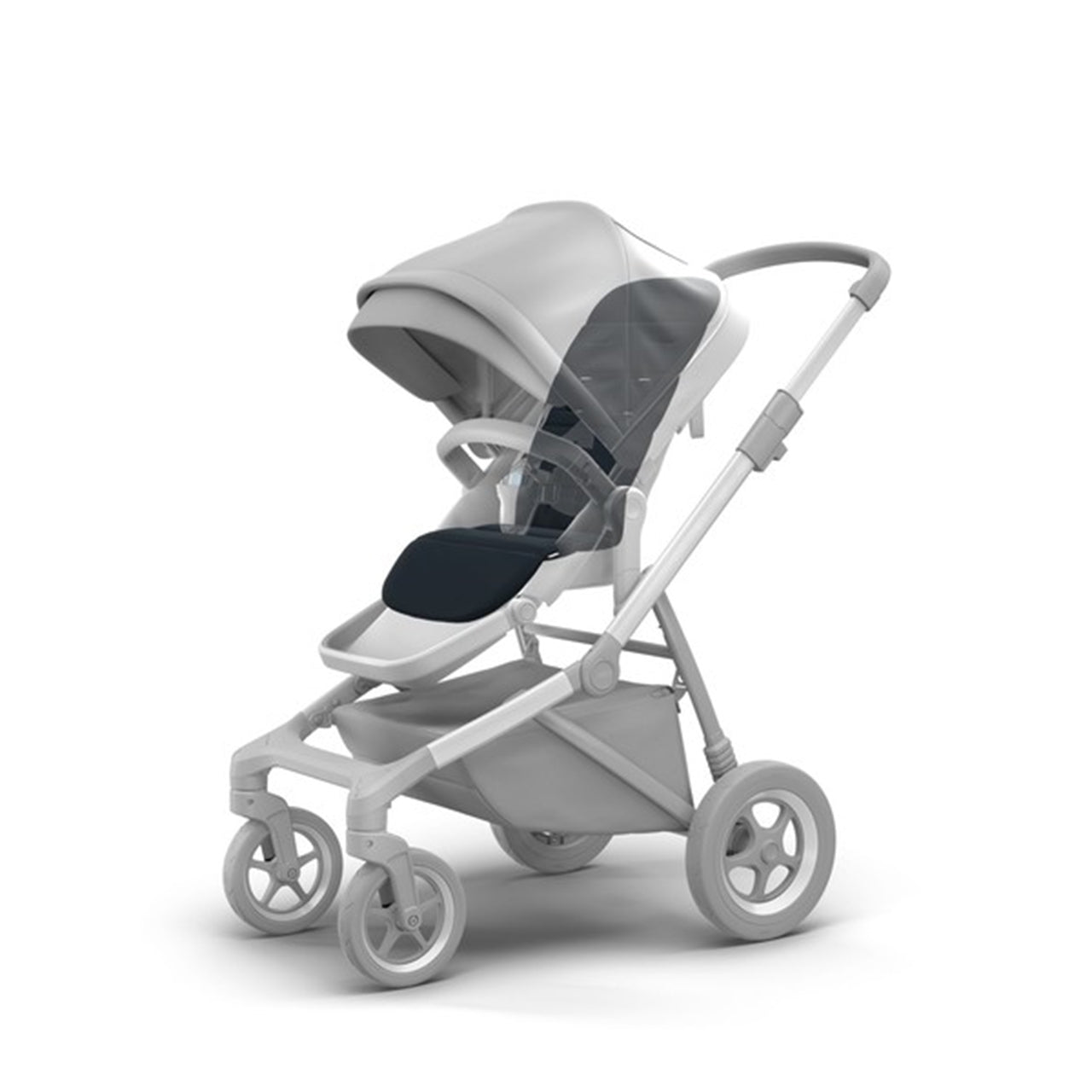 Accesoriu Thule  Seat Liner - captuseala pentru scaun carucior Thule Sleek si Thule Spring - Navy Blue