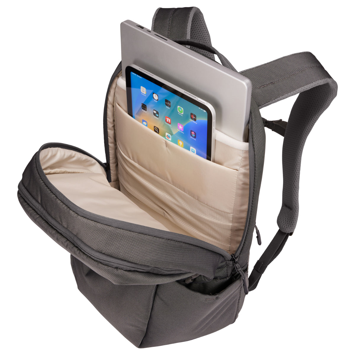 Rucsac urban cu compartiment laptop, Thule, Subterra 2, 21L, Vetiver Gray