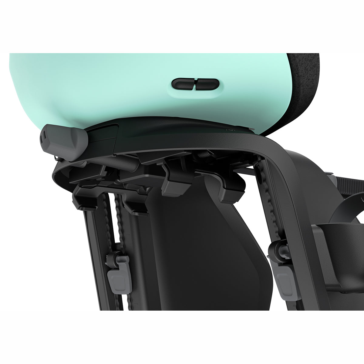 Scaun pentru copii, cu montare pe bicicleta in spate - Thule Yepp Nexxt 2 Maxi Rack mounted, Mint Green
