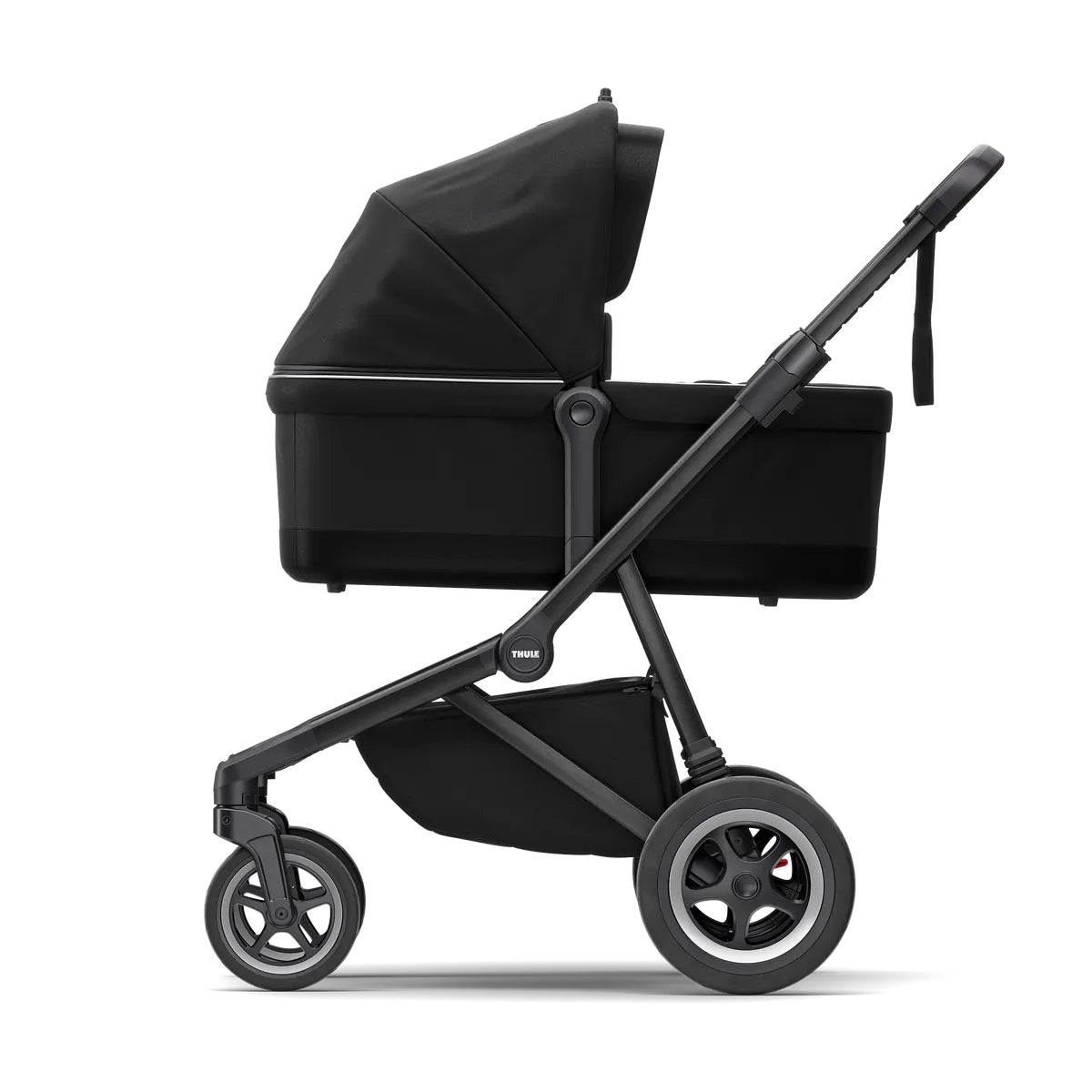 Carucior Thule SLEEK Cadru Negru si Copertina Neagra