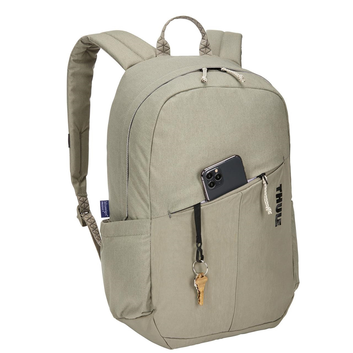 Rucsac urban cu compartiment laptop, Thule, Notus, 20L, Vetiver Gray