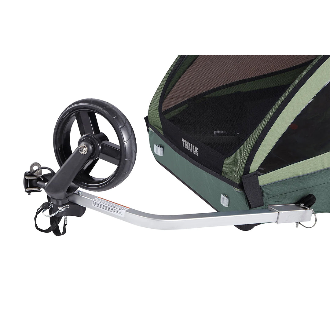 Carucior Chariot Thule Coaster XT Basil Green