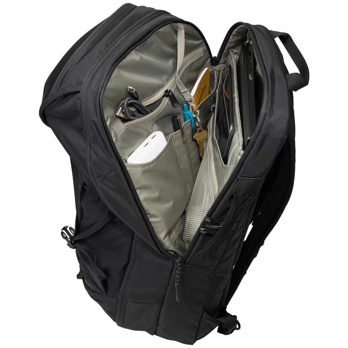Rucsac urban cu compartiment laptop, Thule, EnRoute, 30L, Black