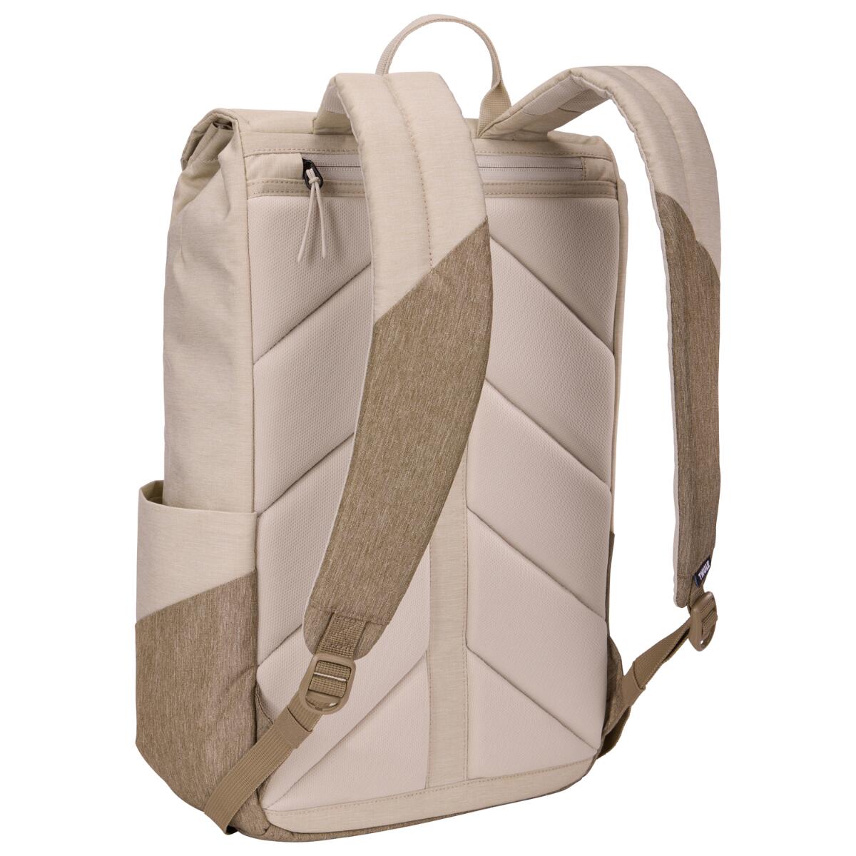 Rucsac urban cu compartiment laptop, Thule, Lithos, 16L, Pelican Gray/Faded Khaki