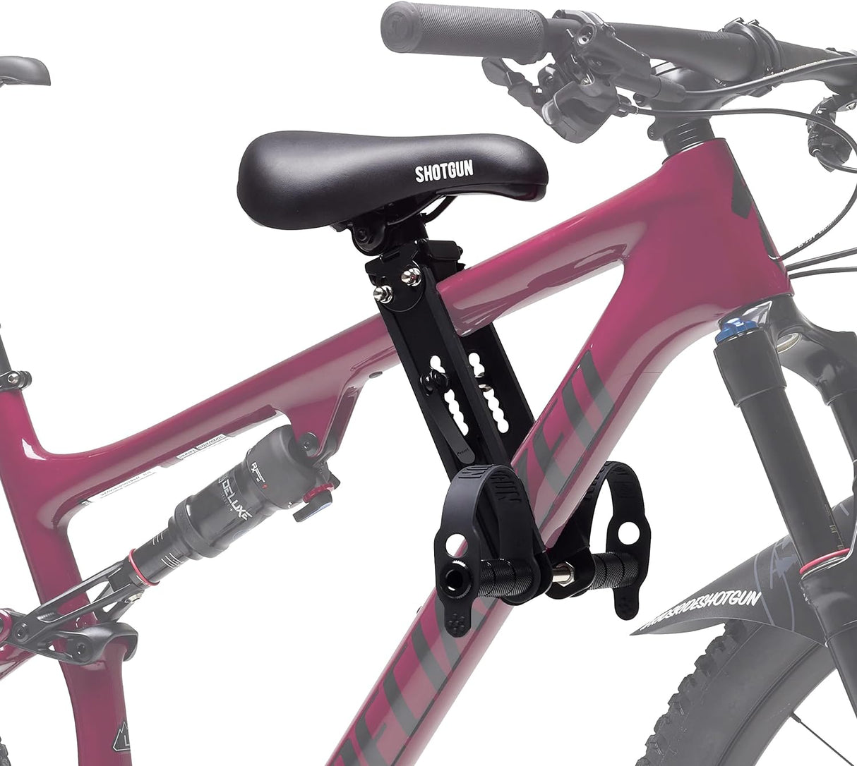 Tata si copil pe bicicleta de munte