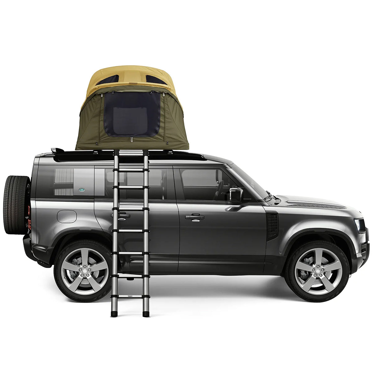 Cort auto cu prindere pe plafon, Thule, Approach M, pentru 2-3 persoane, Fennel Tan