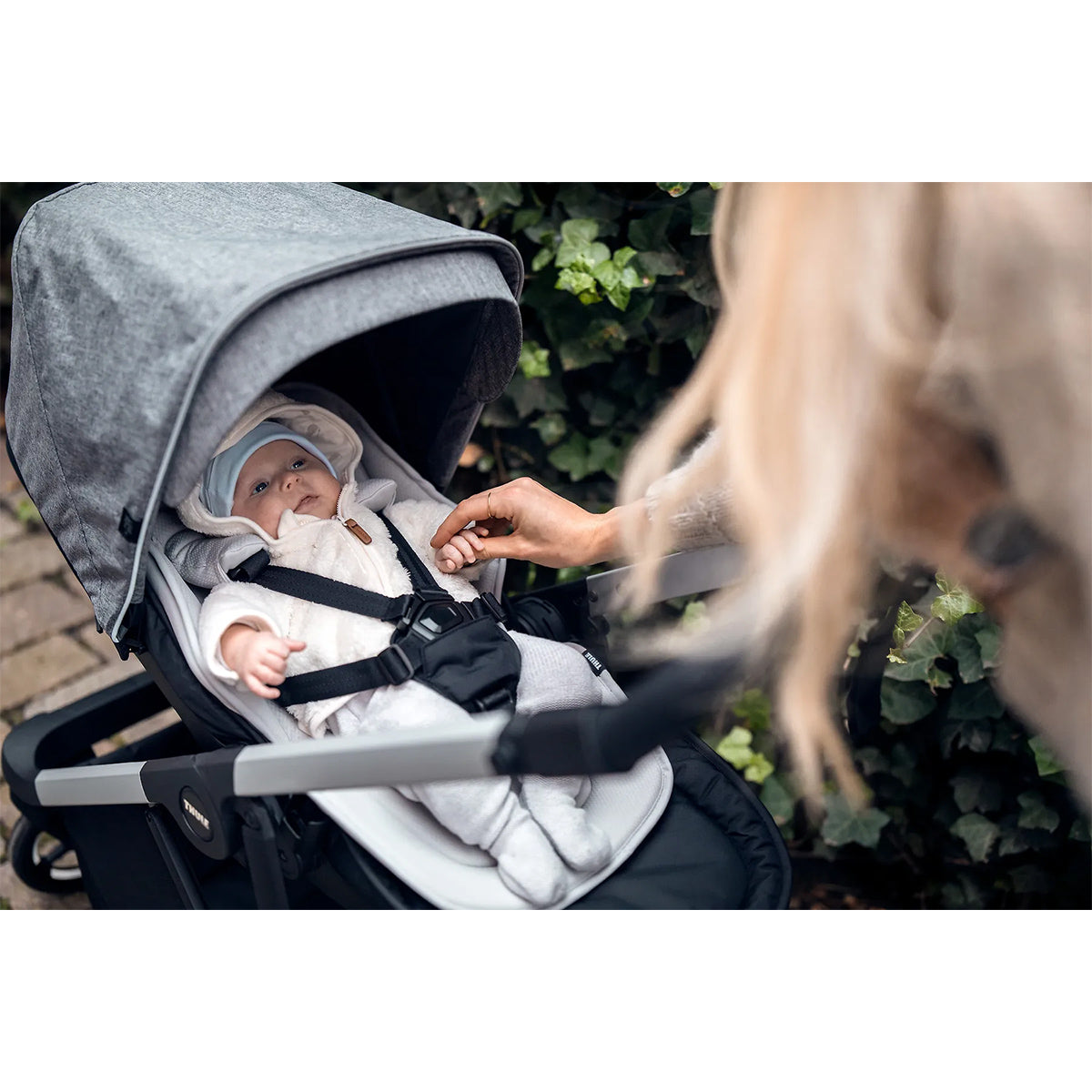 Saltea pentru nou-nascuti, Thule, Newborn Inlay, Gri