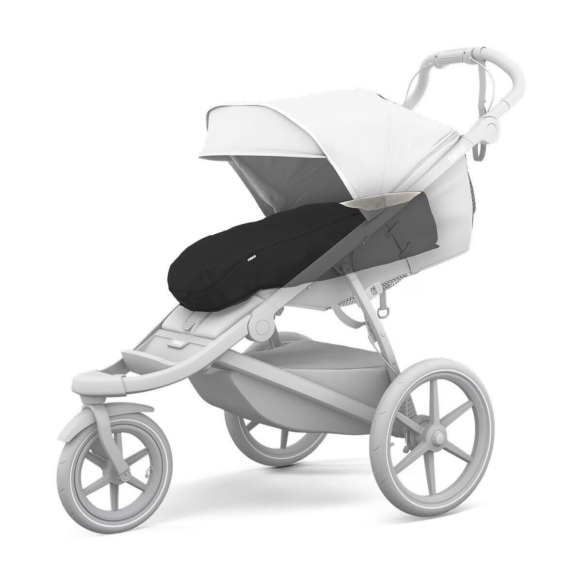 Cosulet pentru nou-nascuti de dormit, Thule, Newborn Nest, Negru