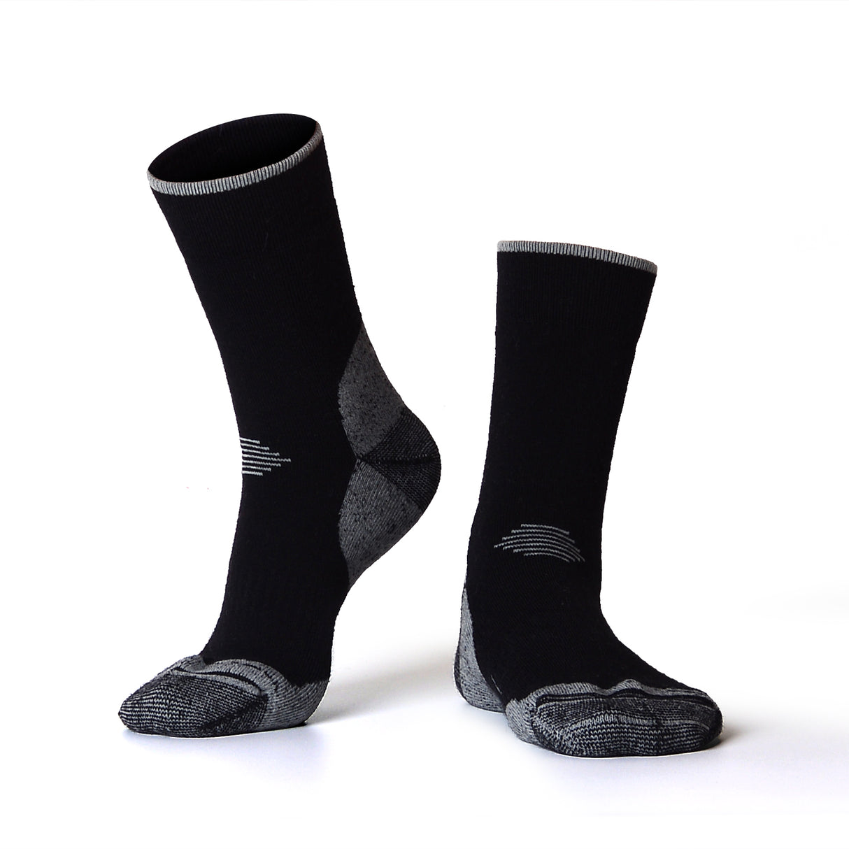 Sosete Groase din Lana Merino pentru Munte, Alpinism și Sporturi de Iarnă, Anti-Miros și Uscare Rapidă