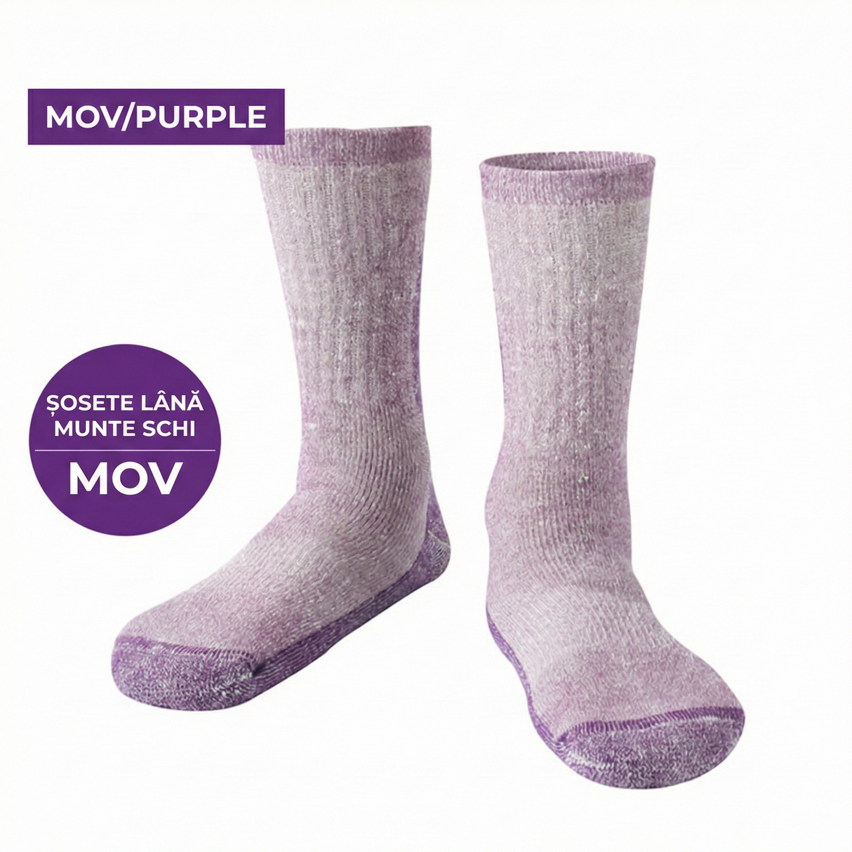 Sosete Ski hikerjoy 74.4% Lana Merino – Termoreglabile, Unisex