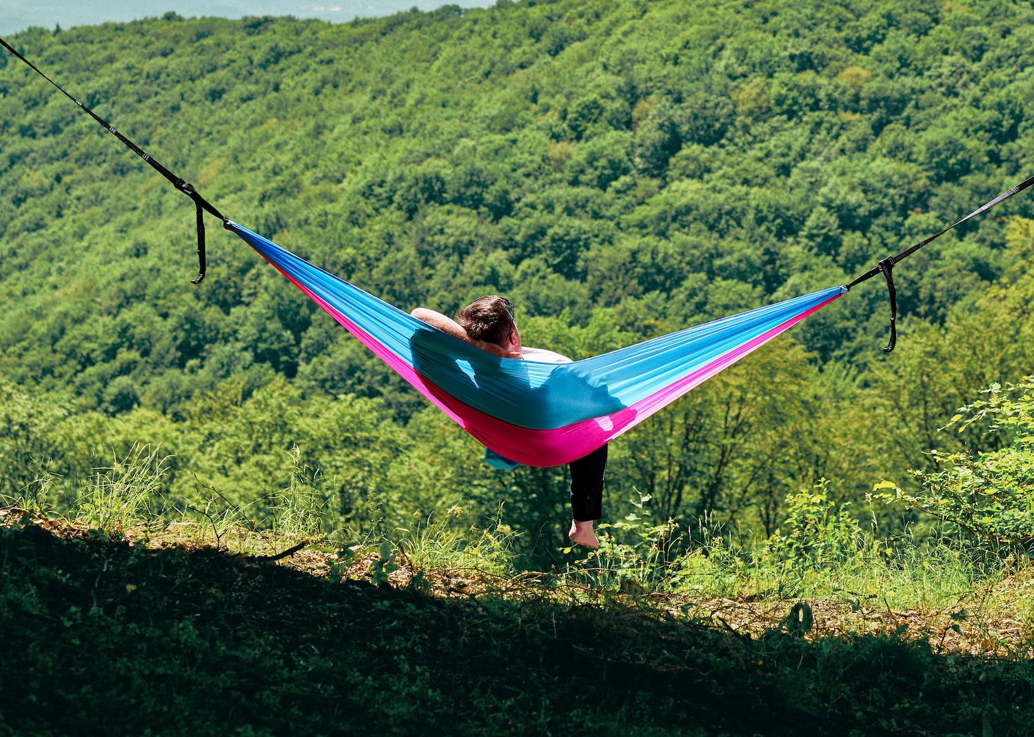 Hamac hikerjoy, pink sky blue