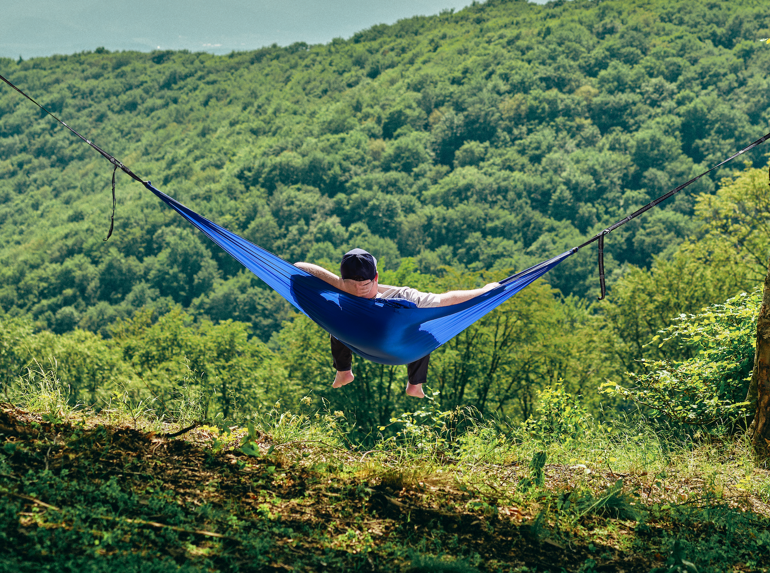 Hamac hikerjoy PRO, albastru