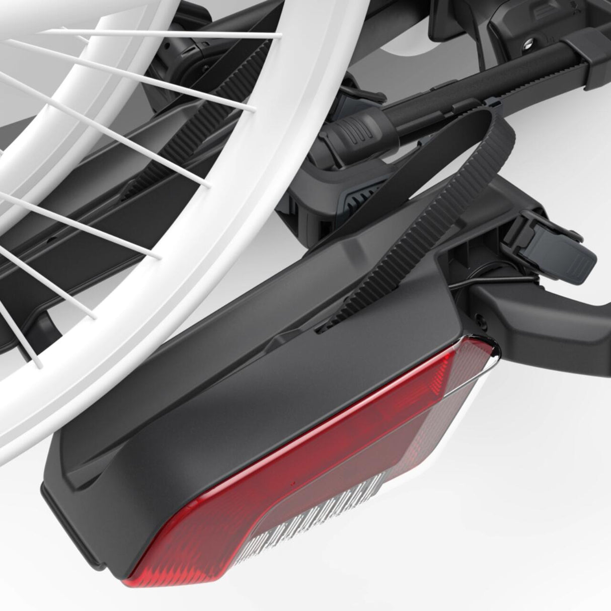 Suport pentru 2 biciclete, Thule VeloLite, cu prindere pe carligul de remorcare