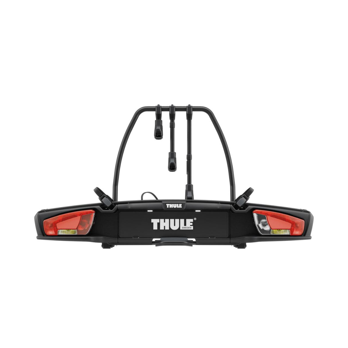 Suport pentru 3 biciclete, Thule VeloSpace 3, cu prindere pe carligul de remorcare