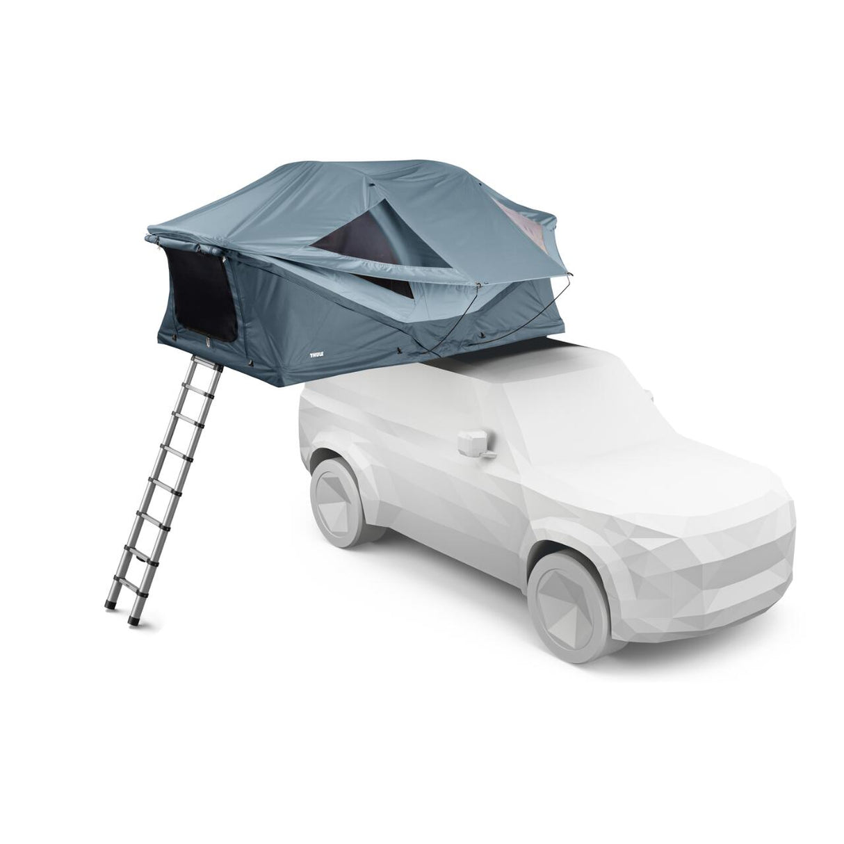 Cort auto cu prindere pe plafon Thule Approach 2 L pentru 4 persoane Dark Slate