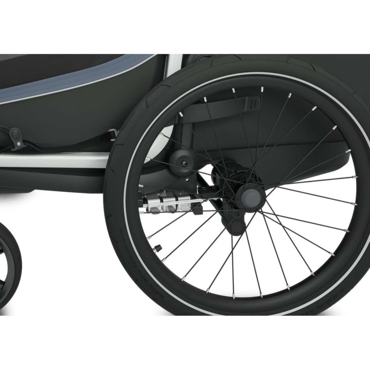 Carucior multisport double Thule Chariot Cab, Dark Gray