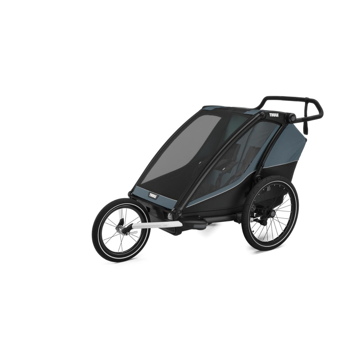Carucior multisport double Thule Chariot Cab, Dark Gray