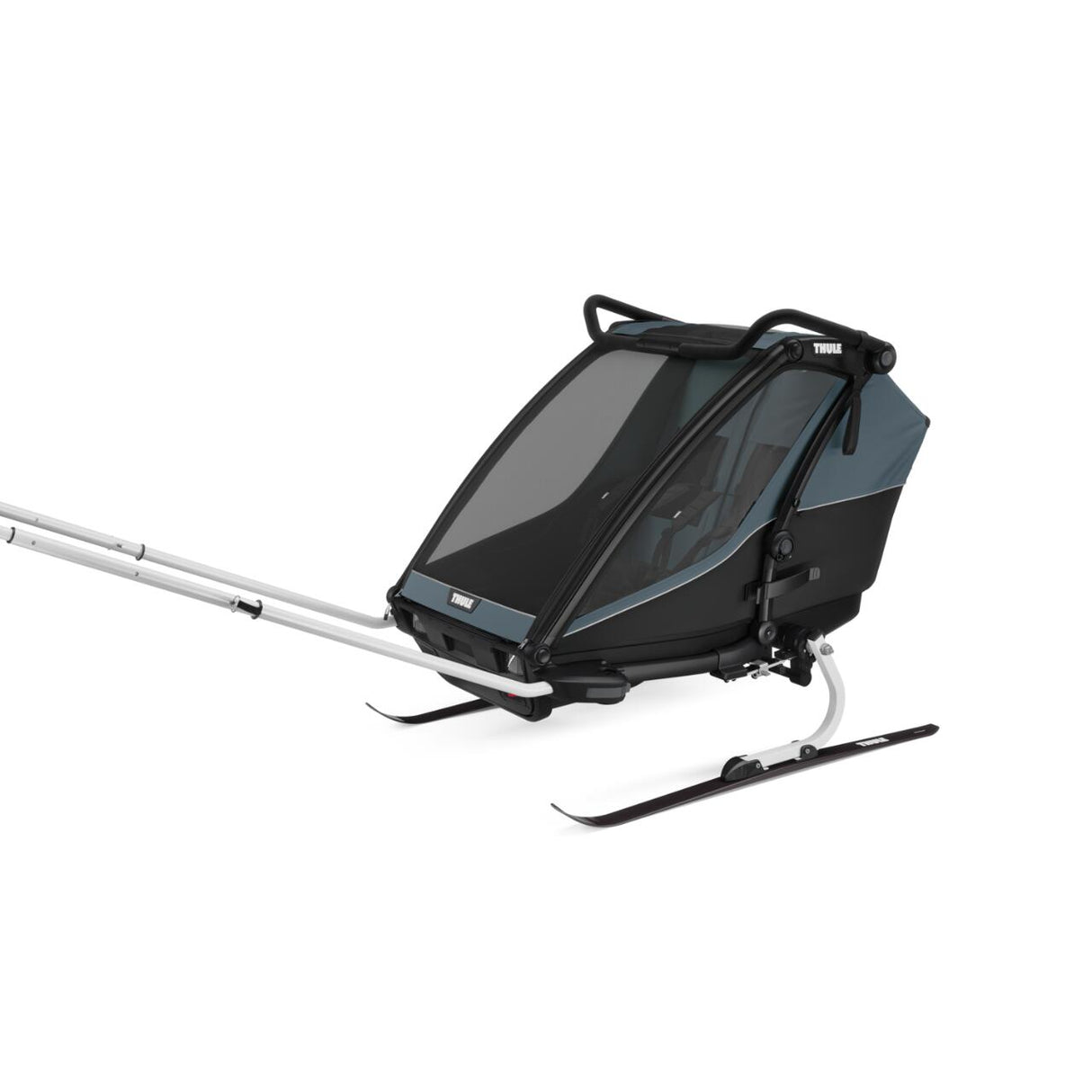 Carucior multisport double Thule Chariot Cab, Dark Gray