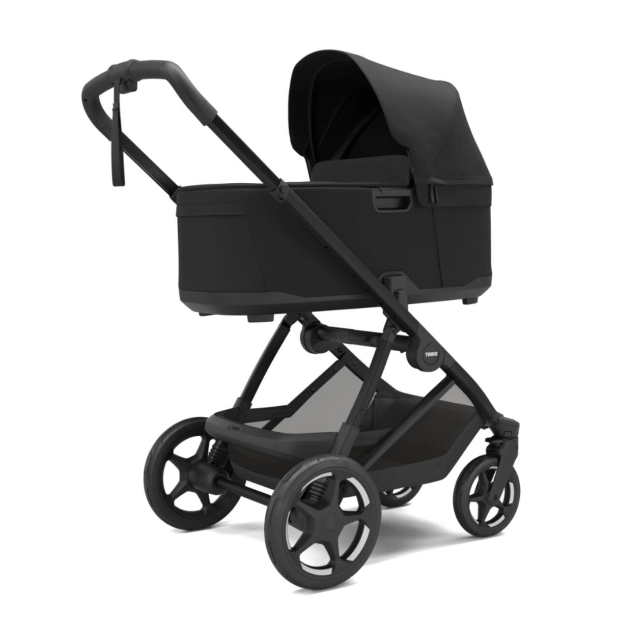 Set Carucior Thule Charm 2 in 1, sezut + landou, Black
