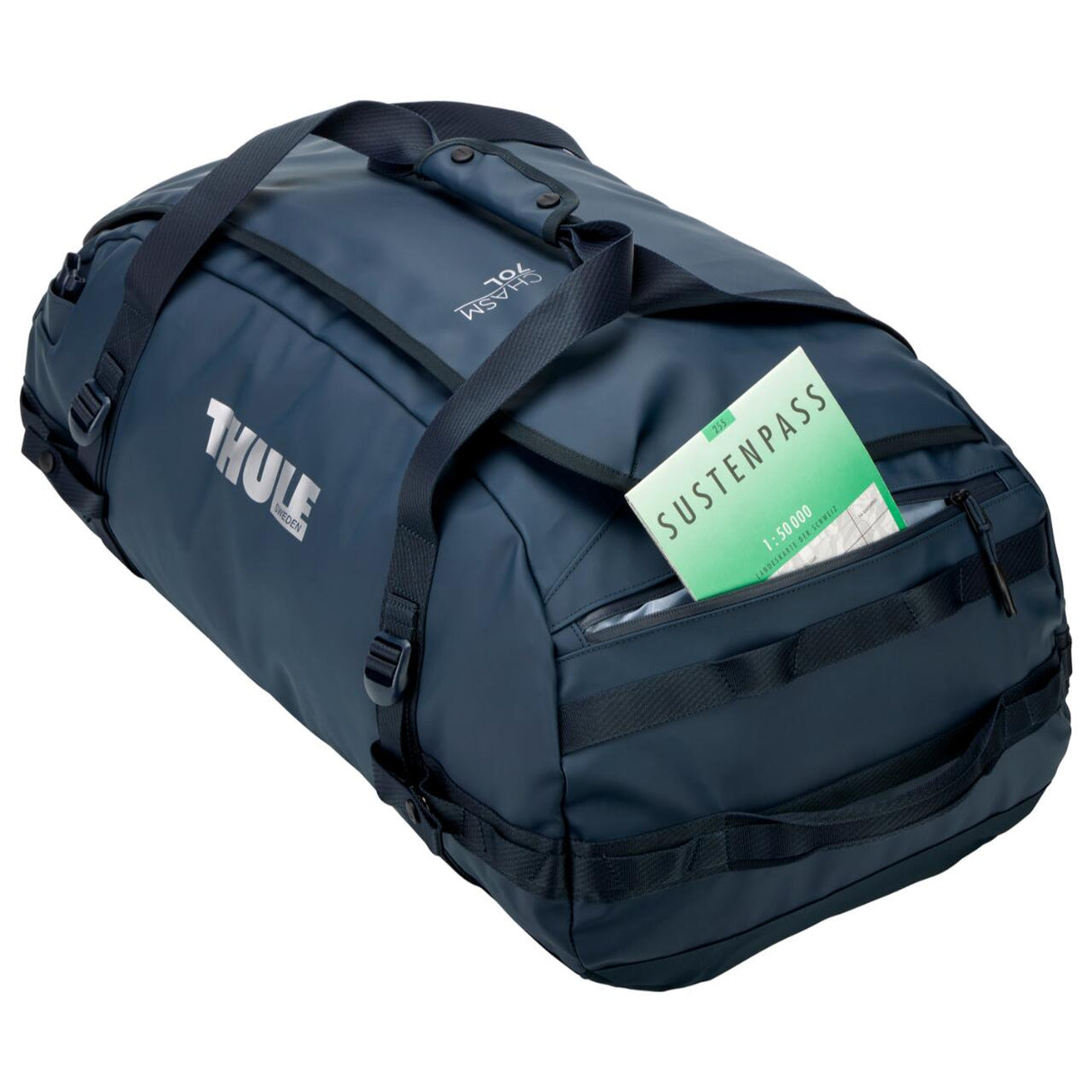 Geanta voiaj duffel, Thule, Chasm, 70L, Dark Blue