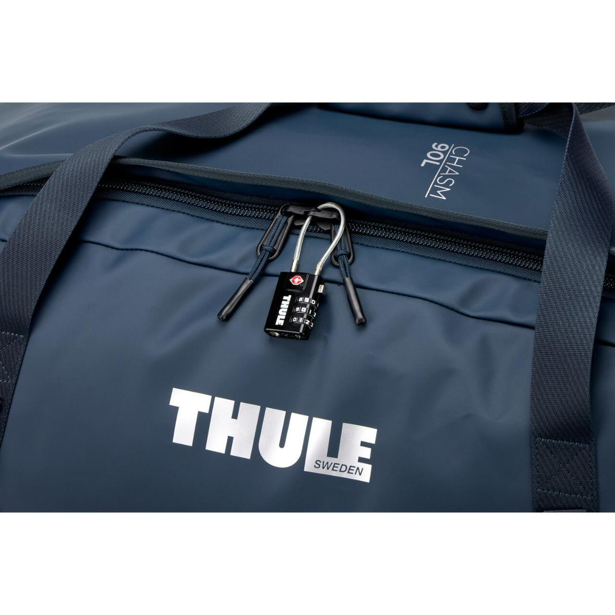 Geanta voiaj duffel, Thule, Chasm, 90L, Dark Blue
