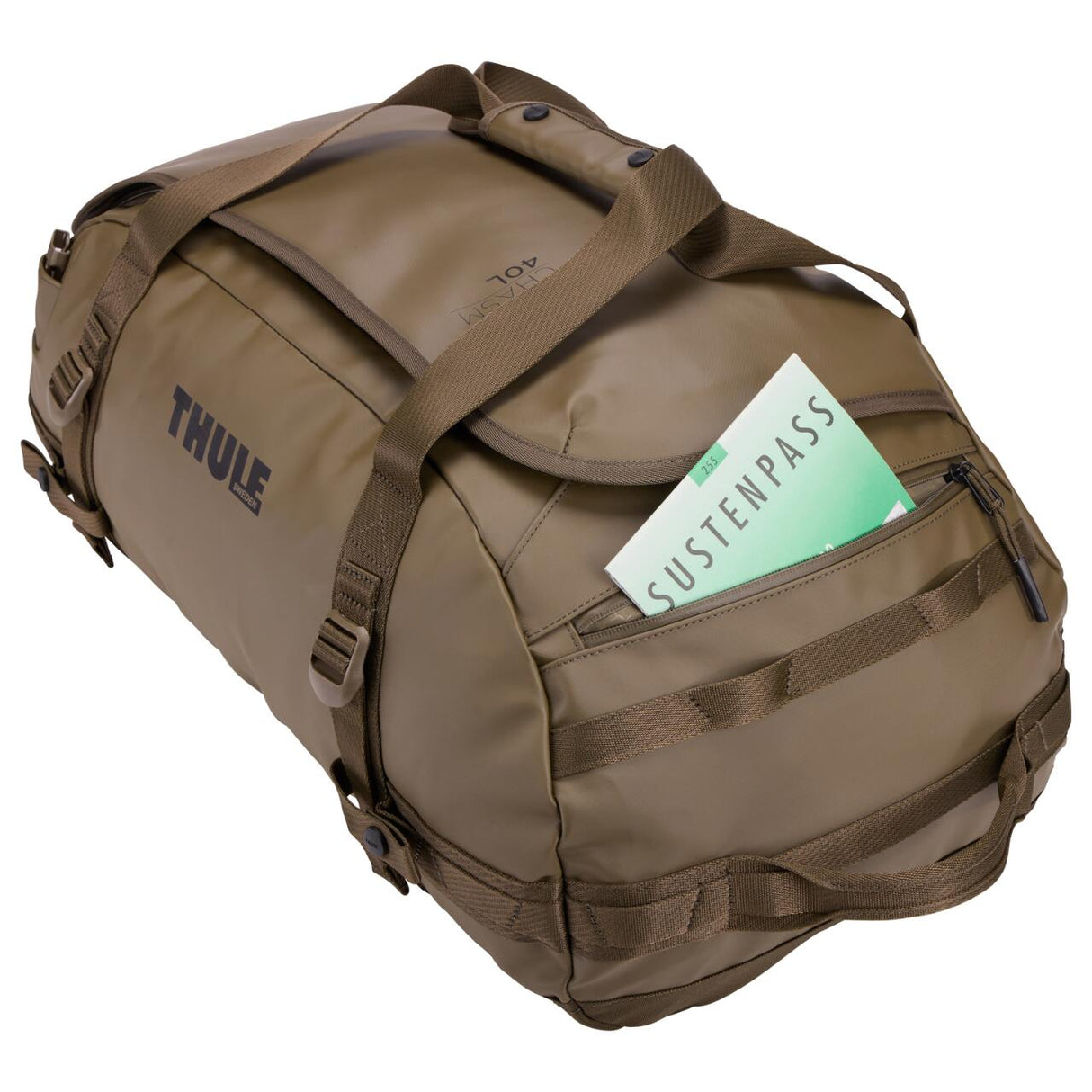Geanta voiaj duffel, Thule, Chasm, 40L, Deep Kaki