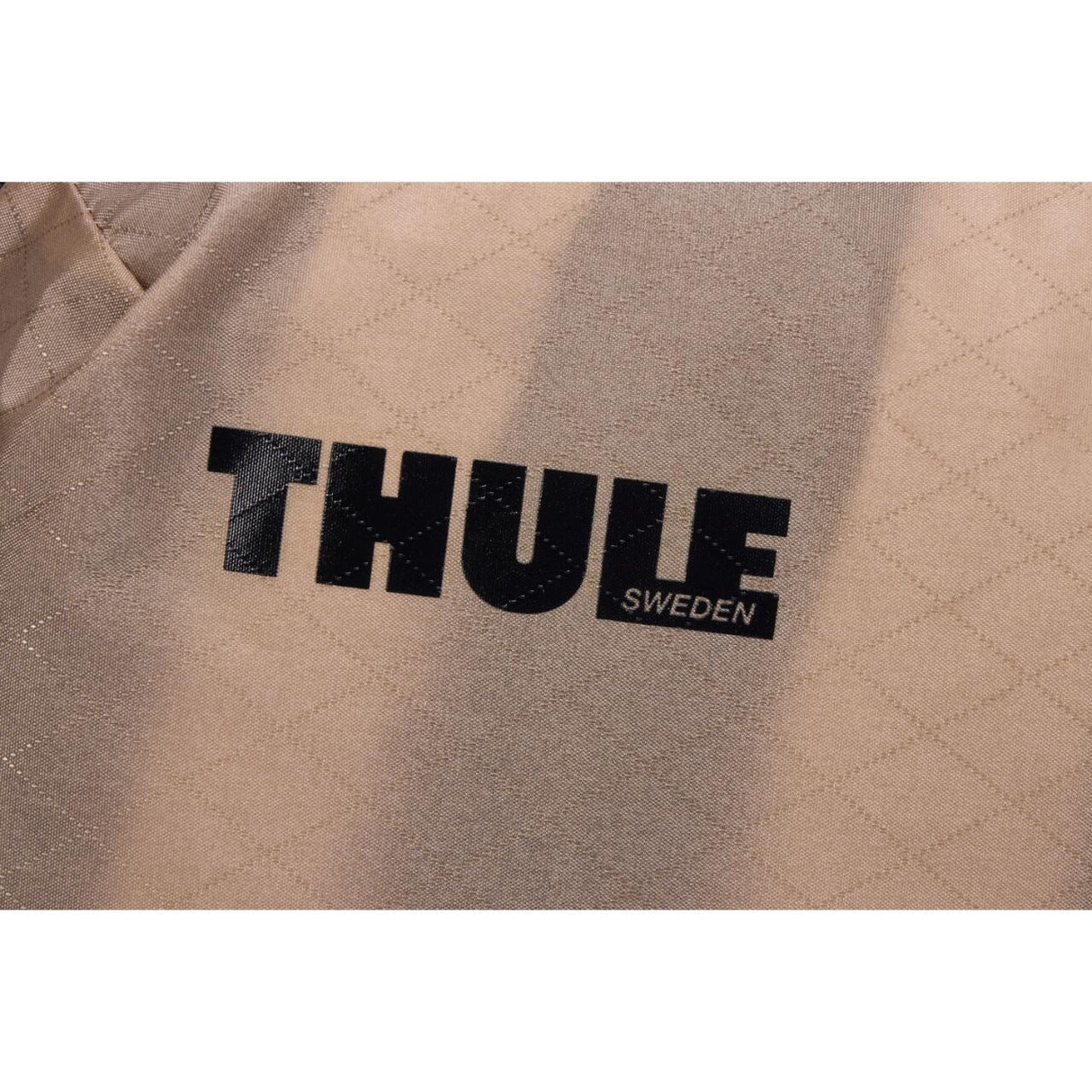Saculet de depozitare Thule Compression Packing Cube mediu, bej