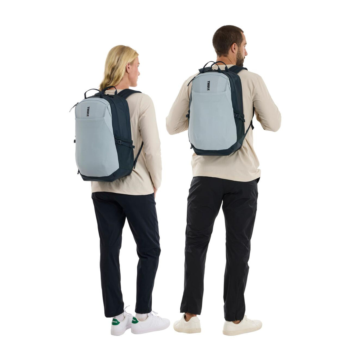 Rucsac urban cu compartiment laptop, Thule, EnRoute, 26L, Soft Blue/Darkest Blue
