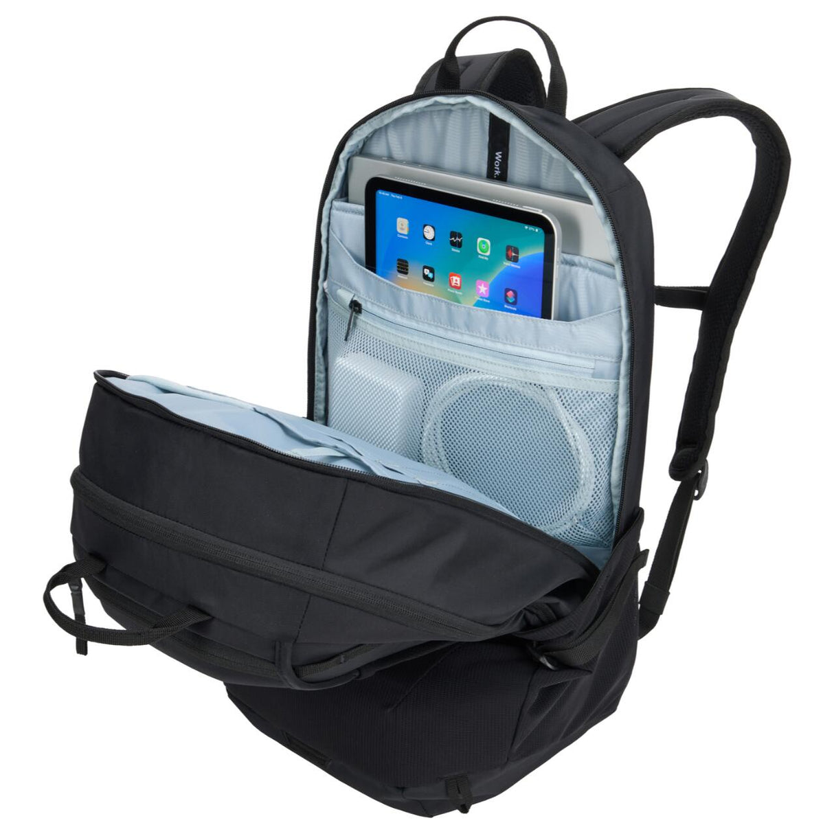 Rucsac urban cu compartiment laptop, Thule, EnRoute, 26L, Black